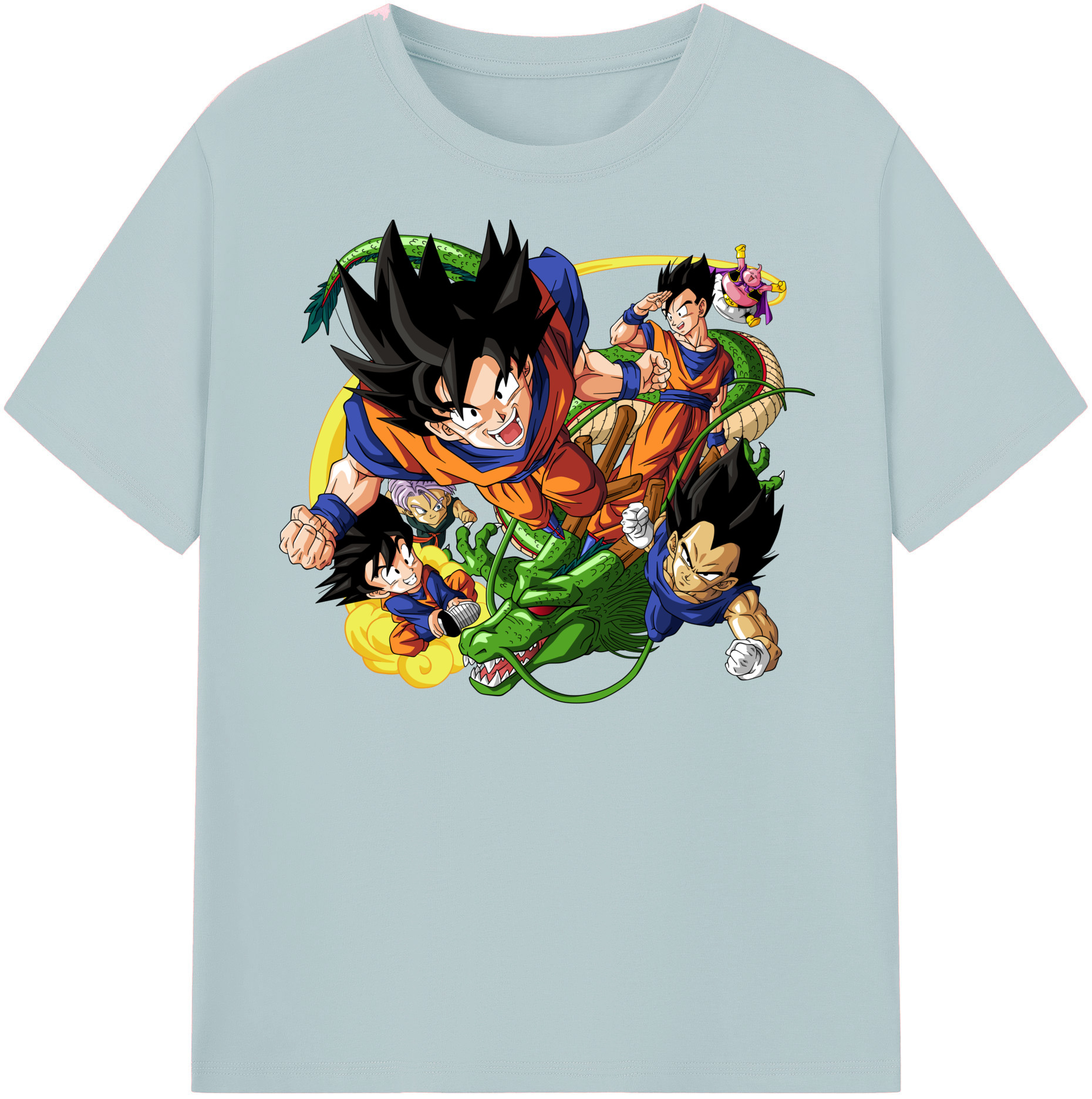 （画像用） ドラゴンボール DRAGON BALL 綿100％半袖Tシャツ（フロントプリント）